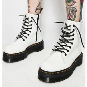 Dr. Martens Jadon Boots in White